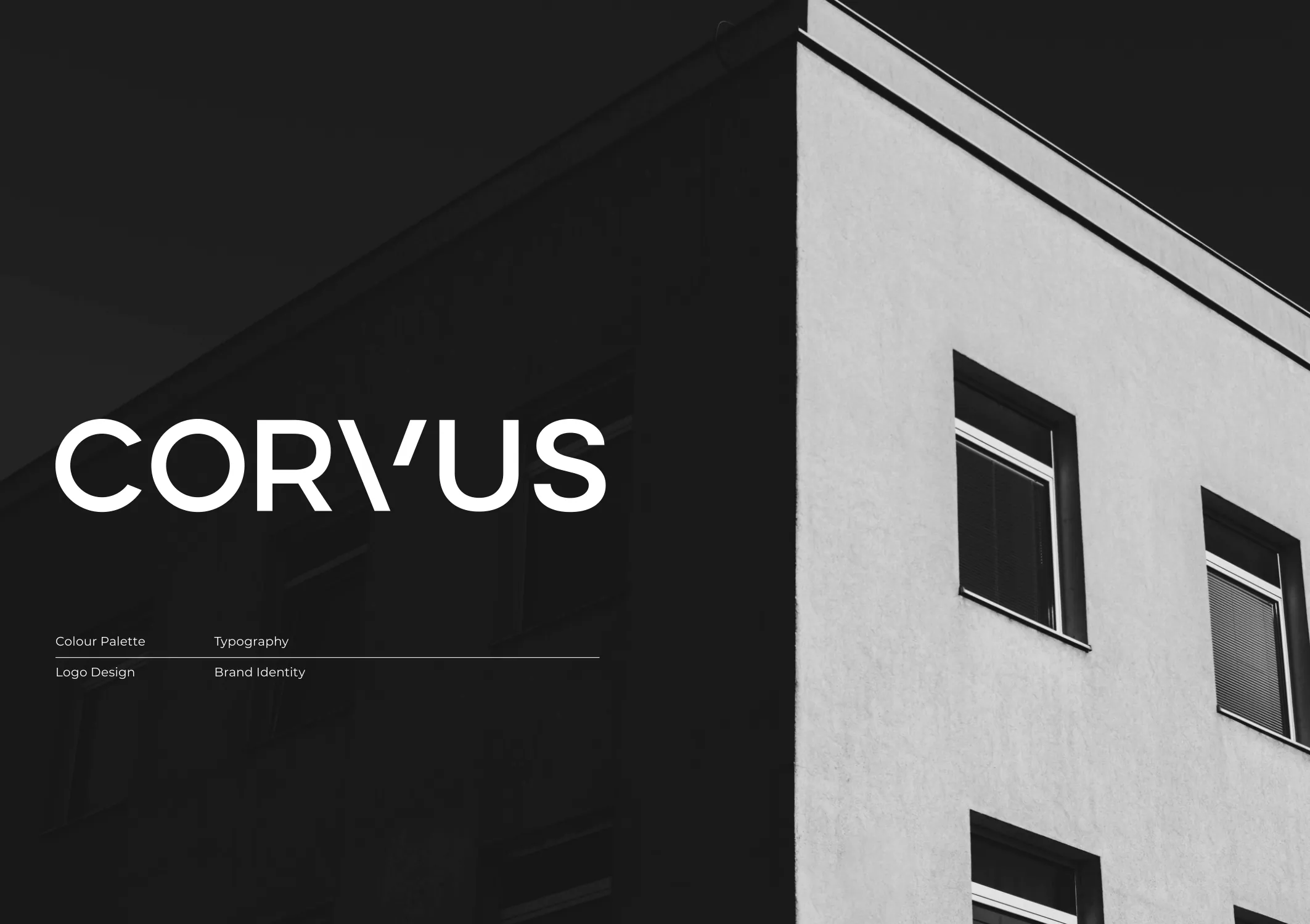 Corvus Property Intelligence brand identity 1